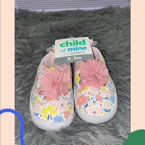 New shoes child of mine size 0-3m WITH TAG